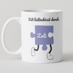 Fiu – Névre szóló puzzle bögre