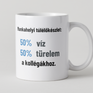Munkahelyi túlélő készlet: 50% víz